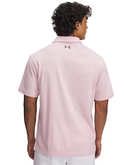 Under Armour Pink Golf Tech Polo Shirt - Image 2 of 2
