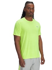 Gelb - Under Armour Launch Camo Short Sleeve T-Shirt - Bild 1 von 3