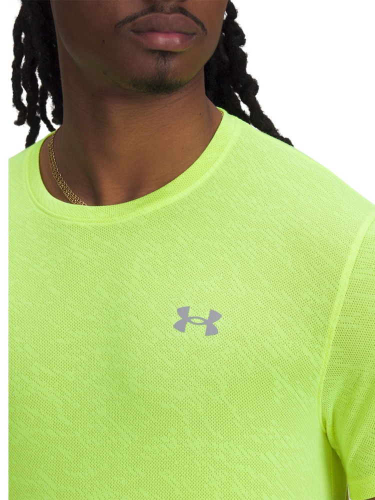 Gelb - Under Armour Launch Camo Short Sleeve T-Shirt - Bild 3 von 3