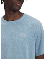 Blau - Under Armour Launch Camo Short Sleeve T-Shirt - Bild 3 von 3
