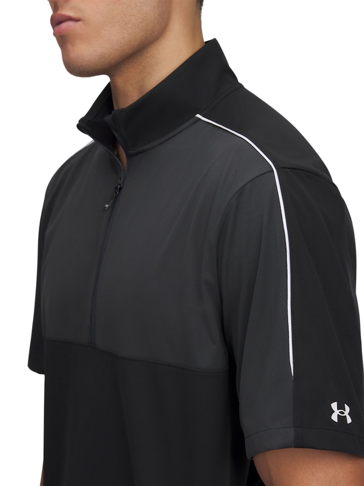 Under Armour Black Drive Wind Short Sleeve T-Shirt - Image 3 of 3