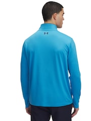 Under Armour Blue Match Play 1/4 Zip Sweatshirt - Image 2 of 2