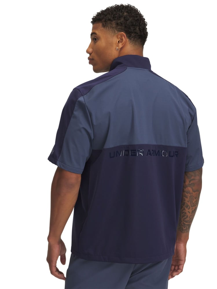 Under Armour Blue Drive Wind Short Sleeve T-Shirt - Image 2 of 3