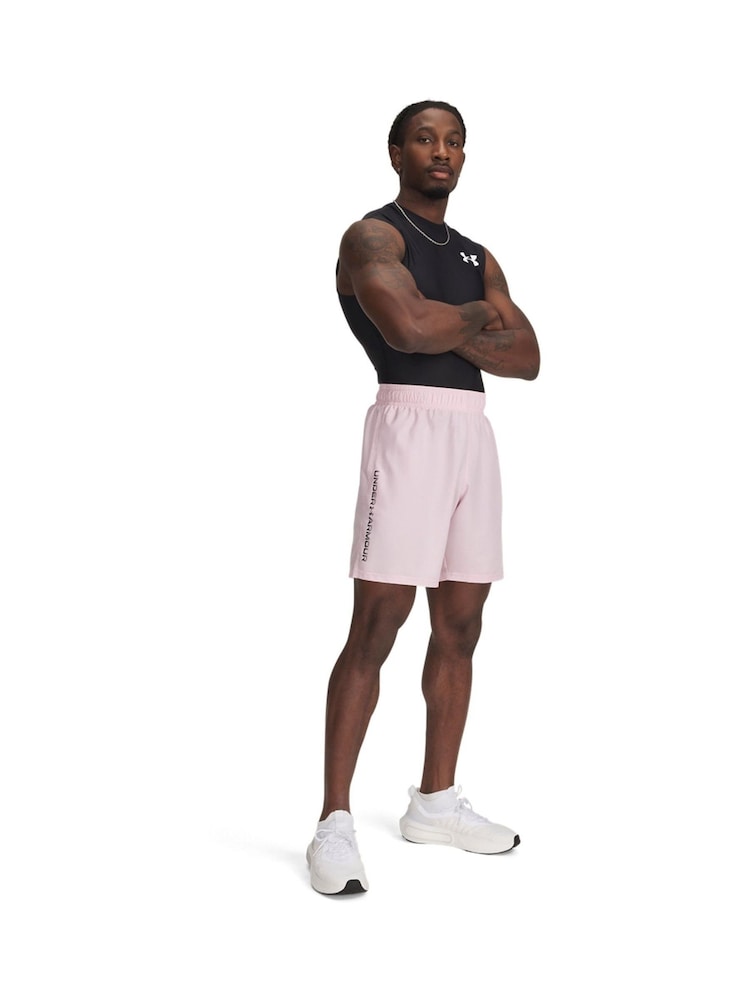 Under Armour Pink Tech Woven Shorts - Image 1 of 3