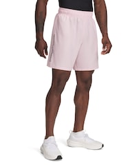 Under Armour Pink Tech Woven Shorts - Image 3 of 3