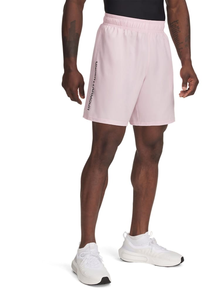 Under Armour Pink Tech Woven Shorts - Image 3 of 3