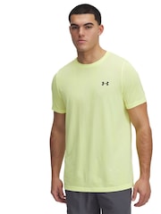 Under Armour Yellow Vanish Seamless Novelty T-Shirt - Image 1 of 3