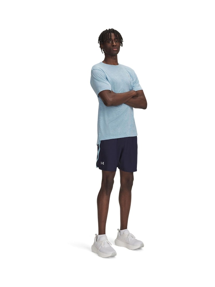 Under Armour Blue Launch 7'' Shorts - Image 3 of 3