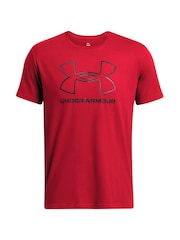 Under Armour Red Foundation Short Sleeve T-Shirt - Image 3 of 4