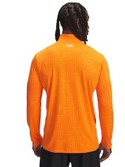 Under Armour Orange Tech Vent GTessa 1/2 Zip Sweatshirt - Image 2 of 4
