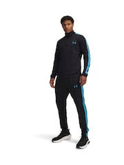 שחור עמוק - Under Armour Rival Knit Hooded Tracksuit - תמונה 1 מתוך 3