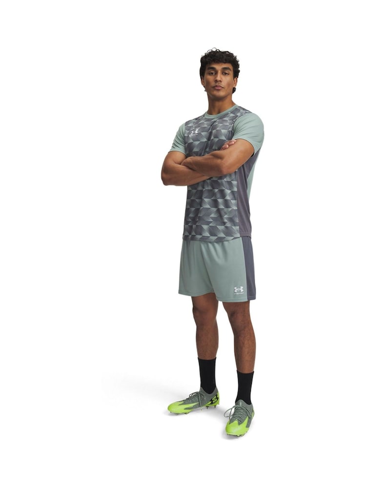 Under Armour Blue Chrome Challenger Knit Shorts - Image 3 of 3