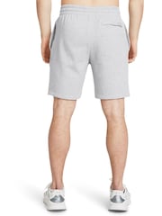 Under Armour Grey Rival Fleece Shorts - Image 2 of 6
