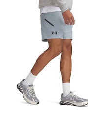 Under Armour Blue Unstoppable Shorts - Image 2 of 4