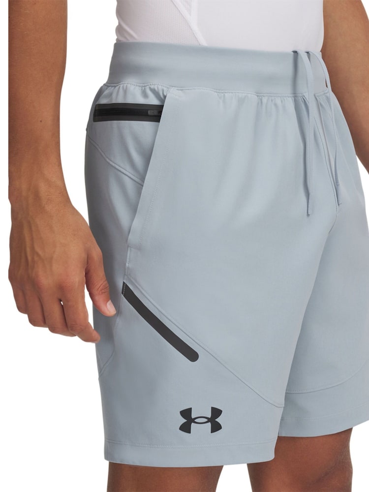 Under Armour Blue Unstoppable Shorts - Image 4 of 4