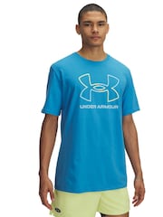 Синий - Футболка с короткими рукавами Under Armour Foundation - Image 1 of 2