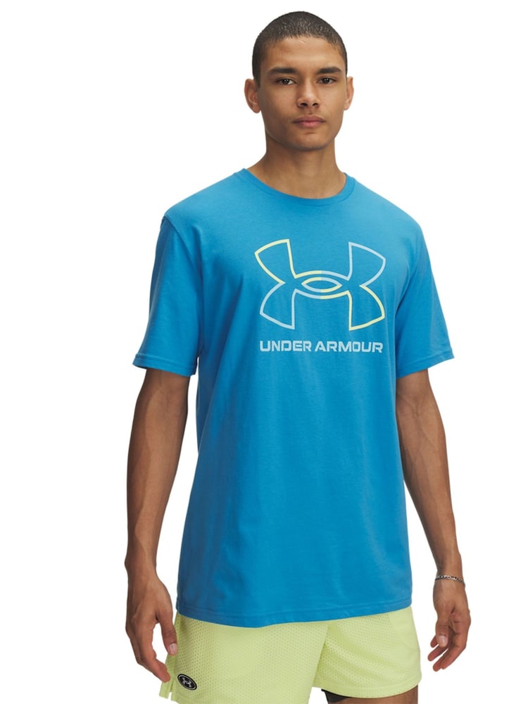 Синий - Футболка с короткими рукавами Under Armour Foundation - Image 1 of 2