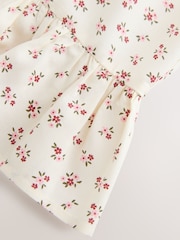 Pink Ditsy Shirred Playsuit (3-16yrs) - Image 8 of 8