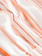 Orange Stripe Bow Detail Playsuit (3-16yrs) - Image 7 of 8