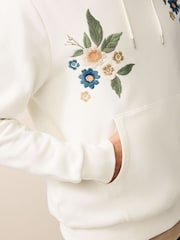 Светло-бежевый - Cotton Rich Printed Graphic Hoodie - Изображение 5 из 8