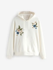Светло-бежевый - Cotton Rich Printed Graphic Hoodie - Изображение 6 из 8
