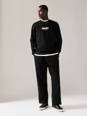 Black Snoopy License Graphic Crew Sweatshirt - Image 2 of 8