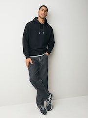 Black Brooklyn Graphic Print Hoodie - Image 2 of 7