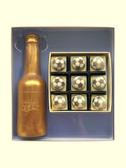 Choc on Choc Beer Bottle & Football Chocolate Gift - Image 1 of 2