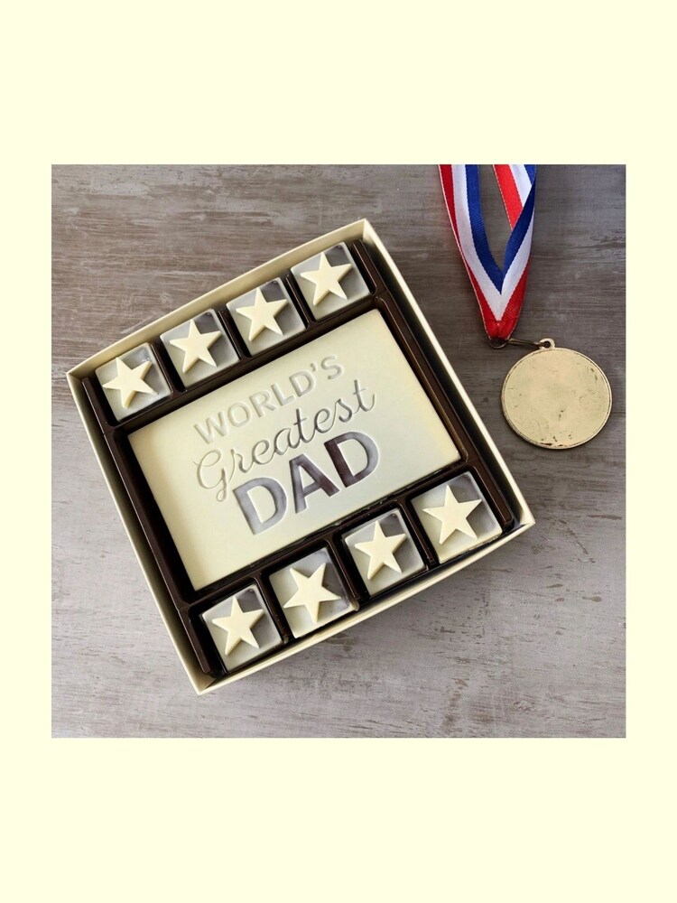 Choc on Choc Worlds Greatest Dad Chocolate - Image 2 of 2 Choc on Choc Worlds Greatest Dad Chocolate - Image 2 of 2