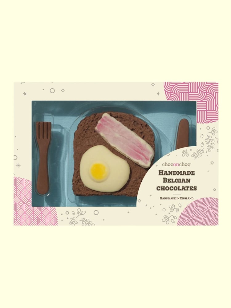 Choc on Choc Egg And Bacon Chocolates - Image 1 of 2