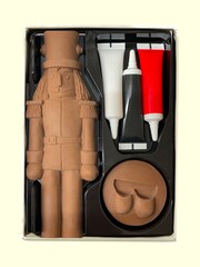 Choc on Choc Decorate Your Own Chocolate Nutcracker - Image 1 of 2