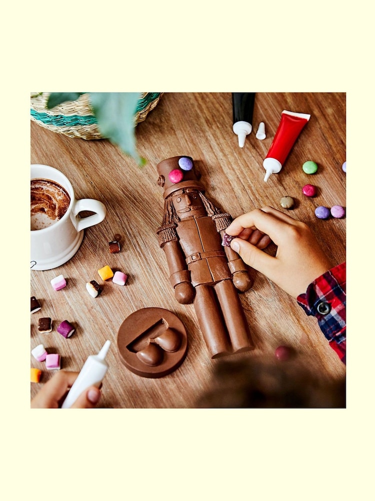 Choc on Choc Decorate Your Own Chocolate Nutcracker - Image 2 of 2