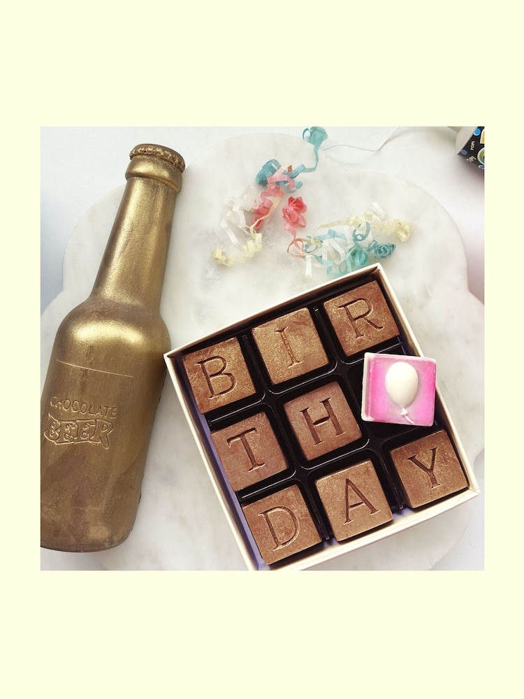 Choc on Choc Beer Bottle & Birthday Balloon Chocolates - Image 3 of 3 Choc on Choc Beer Bottle & Birthday Balloon Chocolates - Image 3 of 3