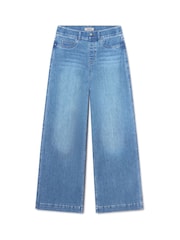 SPANXshape™ Every Wear Wide Leg Jeans (Stonewashed Blue) - Image 7 of 7