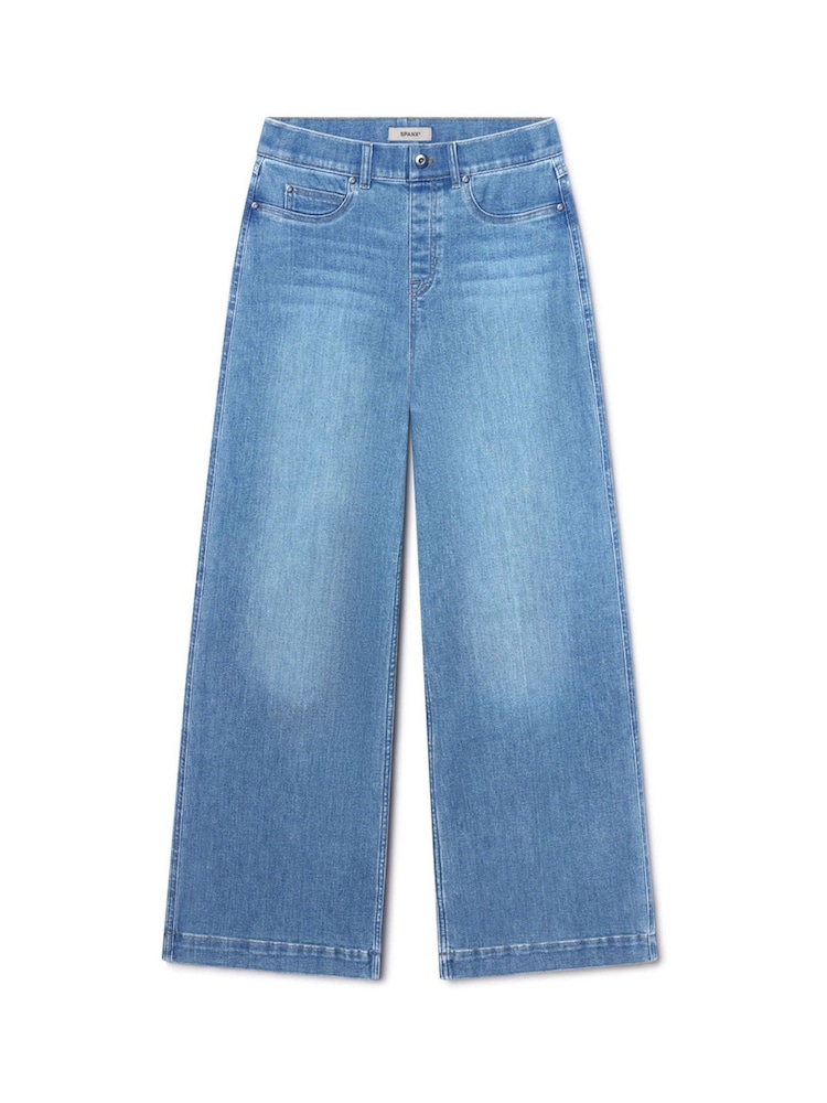 Blau - SPANXshape™ Every Wear Jeans mit weitem Bein (Stonewashed Blau) - Bild 7 von 7 Blau - SPANXshape™ Every Wear Jeans mit weitem Bein (Stonewashed Blau) - Bild 7 von 7