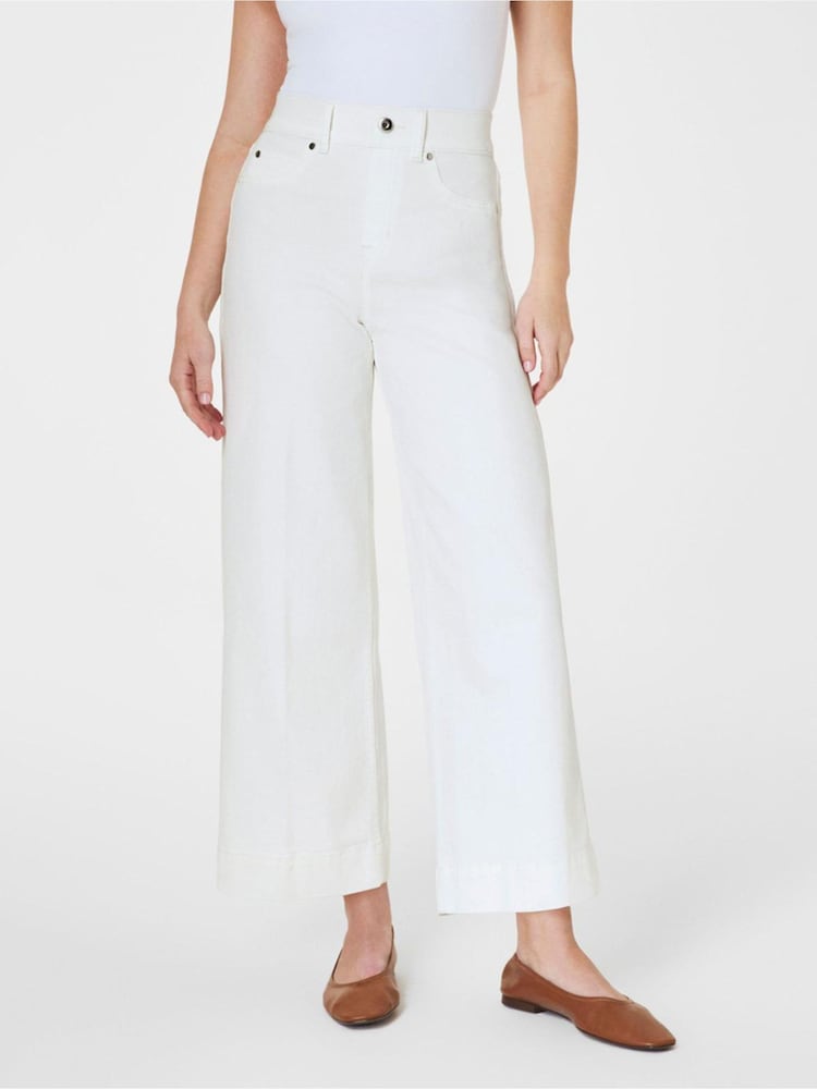 SPANXshape™ Every Wear Cropped Wide Leg Jeans - Image 1 of 7