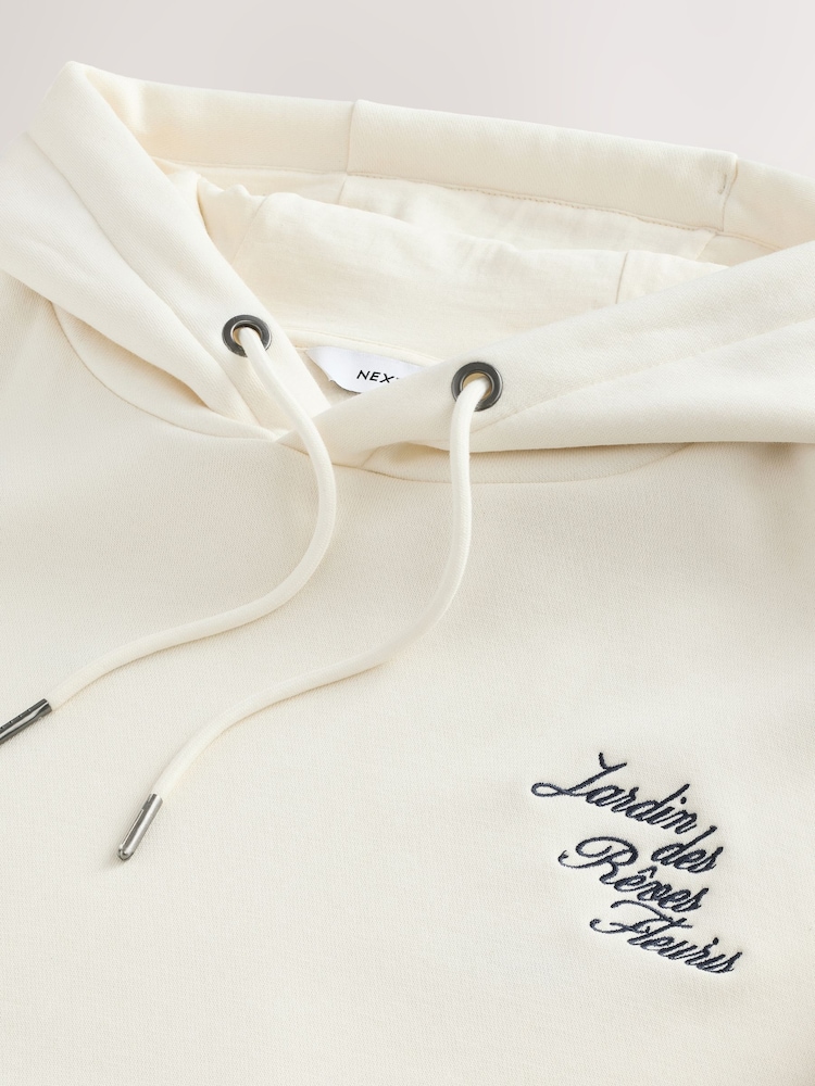 Neutral Graphic Print Hoodie - Image 11 of 11