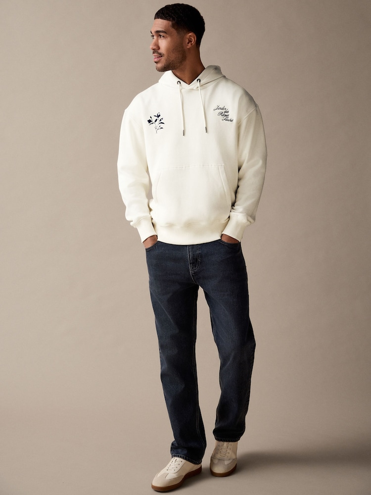 Neutral Graphic Print Hoodie - Image 2 of 11