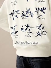 Neutral Graphic Print Hoodie - Image 4 of 11