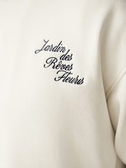 Neutral Graphic Print Hoodie - Image 6 of 11