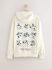 Neutral Graphic Print Hoodie - Image 9 of 11