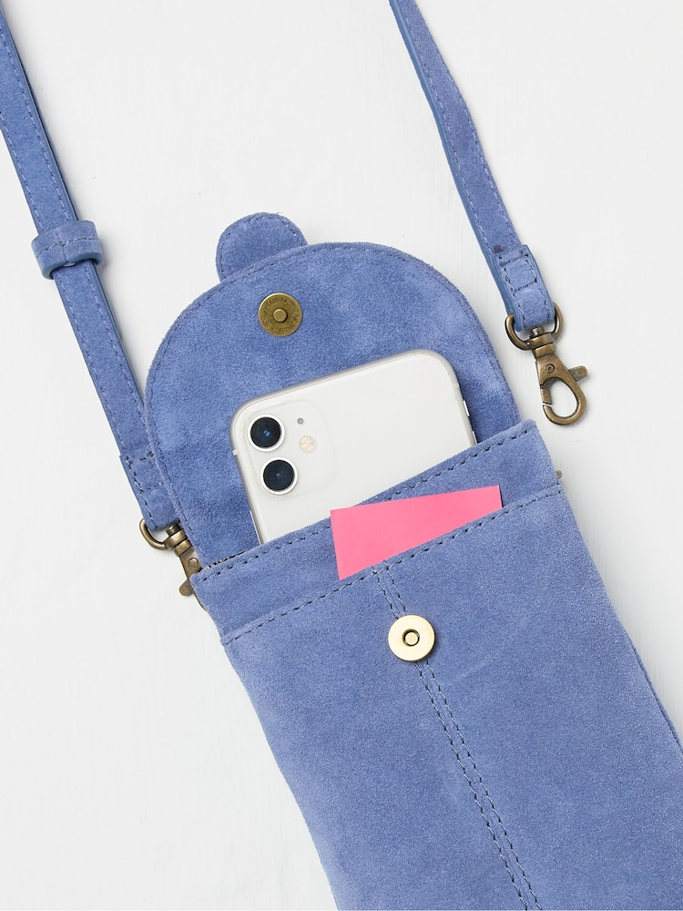 FatFace Blue Clara Phone Bag - Image 4 of 4