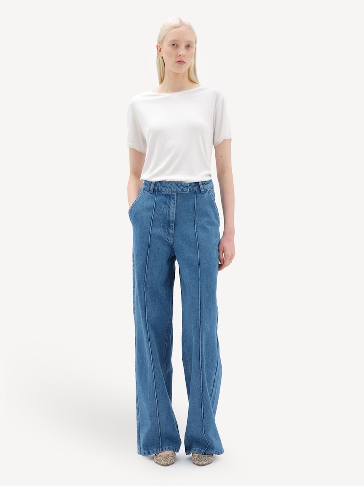 Remain Blue Cocoon Denim Trousers - Image 1 of 3