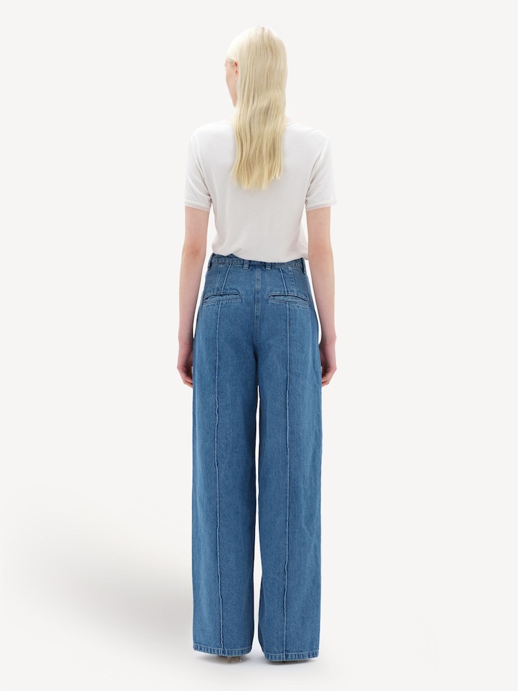 Remain Blue Cocoon Denim Trousers - Image 3 of 3