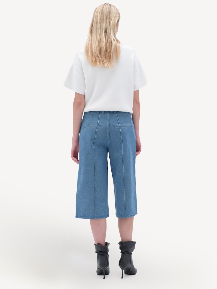 Remain Blue Denim Culottes - Image 2 of 3