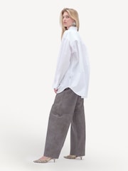 Remain Oversize Pintuck White Shirt - Image 3 of 6