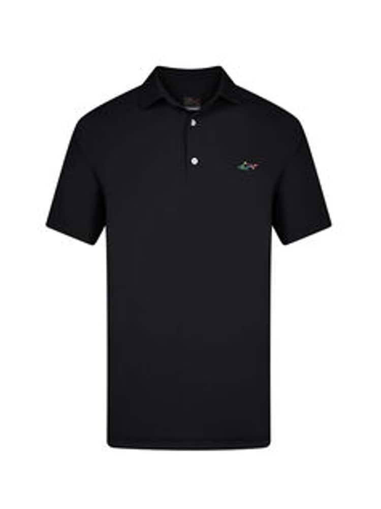 Greg Norman Men's Polo Core Shark Logo - Image 1 of 2