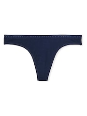Victoria's Secret Noir Navy Blue Thong Knickers - Image 3 of 3
