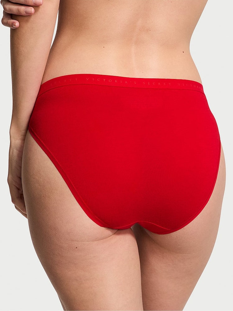 Victoria's Secret Lipstick Red Bikini Knickers - Image 2 of 3
