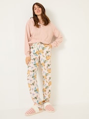 FatFace Eva Multi Betty Bee Pyjama Bottoms - Image 2 of 6